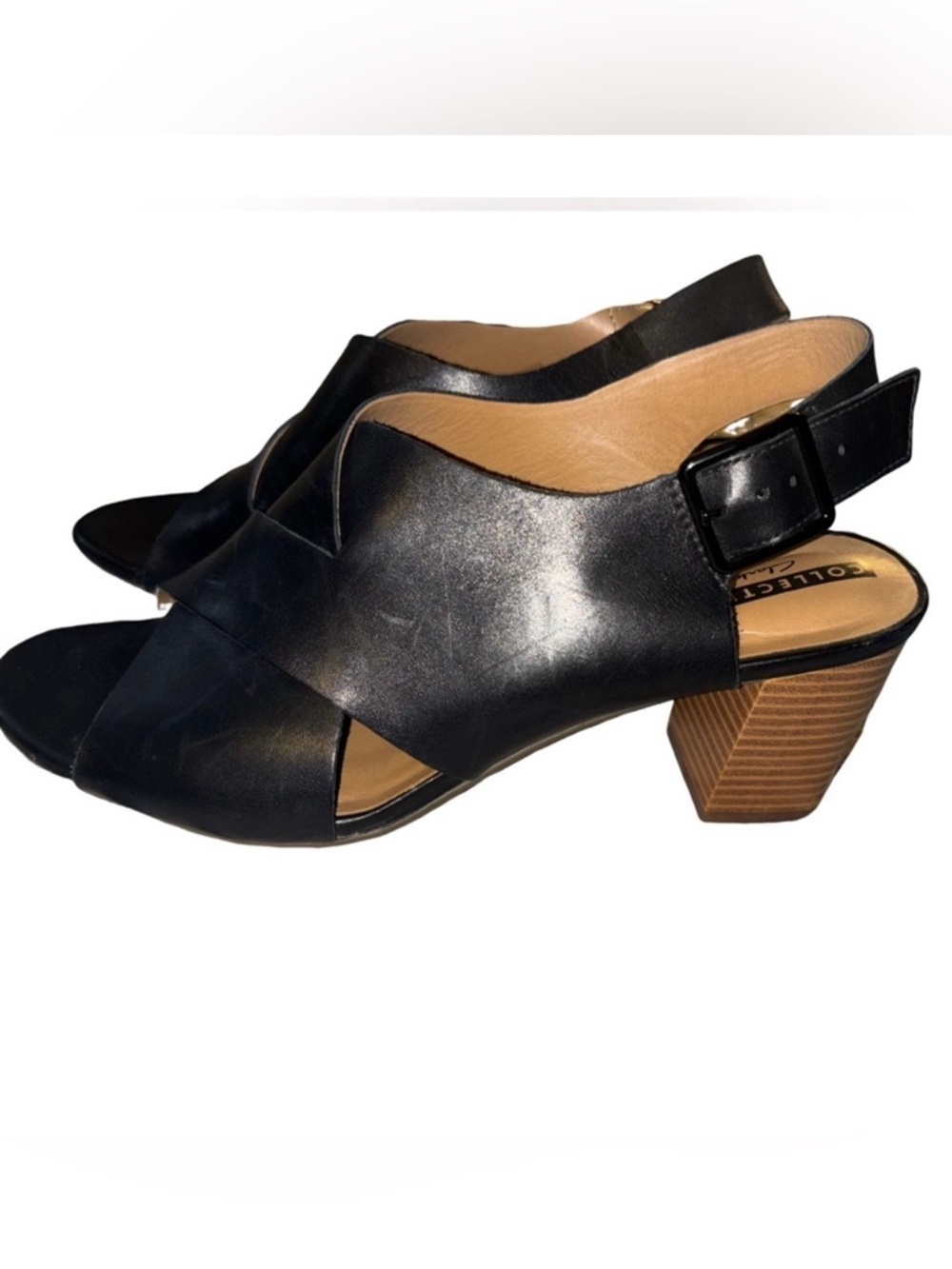 Clarks Black Deva Janie Dress Sandal